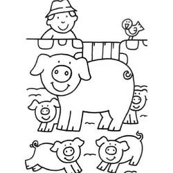 Dibujo Animales de Granja (Animales) #198120 para imprimir y colorear