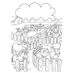 Dibujo Animales de Granja (Animales) #198123 para imprimir y colorear