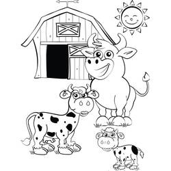 Dibujo Animales de Granja (Animales) #198135 para imprimir y colorear