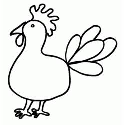 Dibujo para colorear: Animales de granja (Animales) #21411 - Dibujos para Colorear e Imprimir Gratis