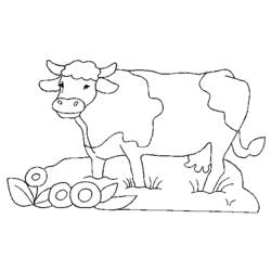 Dibujo para colorear: Animales de granja (Animales) #21421 - Dibujos para Colorear e Imprimir Gratis