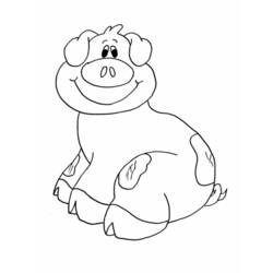 Dibujo para colorear: Animales de granja (Animales) #21436 - Dibujos para Colorear e Imprimir Gratis