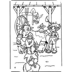 Dibujo para colorear: Animales de granja (Animales) #21446 - Dibujos para Colorear e Imprimir Gratis