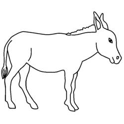 Dibujo para colorear: Animales de granja (Animales) #21448 - Dibujos para Colorear e Imprimir Gratis