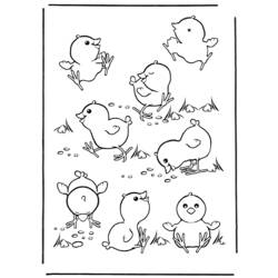 Dibujo para colorear: Animales de granja (Animales) #21460 - Dibujos para Colorear e Imprimir Gratis