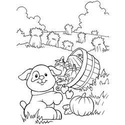 Dibujo para colorear: Animales de granja (Animales) #21473 - Dibujos para Colorear e Imprimir Gratis