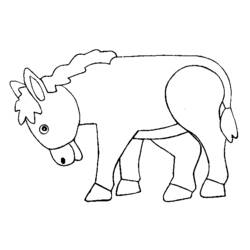 Dibujo para colorear: Animales de granja (Animales) #21508 - Dibujos para Colorear e Imprimir Gratis