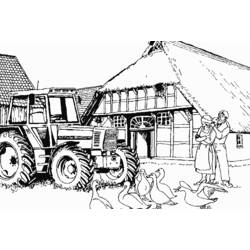 Dibujo para colorear: Animales de granja (Animales) #21516 - Dibujos para Colorear e Imprimir Gratis