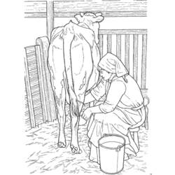 Dibujo para colorear: Animales de granja (Animales) #21551 - Dibujos para Colorear e Imprimir Gratis