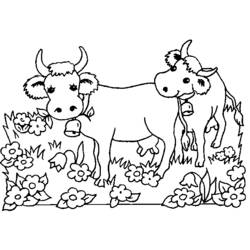 Dibujo para colorear: Animales de granja (Animales) #21559 - Dibujos para Colorear e Imprimir Gratis