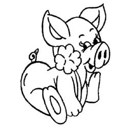 Dibujo para colorear: Animales de granja (Animales) #21564 - Dibujos para Colorear e Imprimir Gratis
