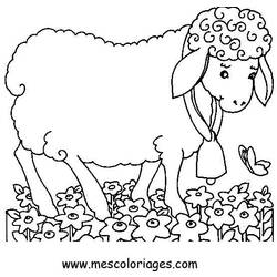 Dibujo para colorear: Animales de granja (Animales) #21576 - Dibujos para Colorear e Imprimir Gratis