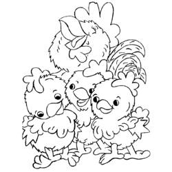 Dibujo para colorear: Animales de granja (Animales) #21599 - Dibujos para Colorear e Imprimir Gratis