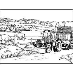 Dibujo para colorear: Animales de granja (Animales) #21617 - Dibujos para Colorear e Imprimir Gratis