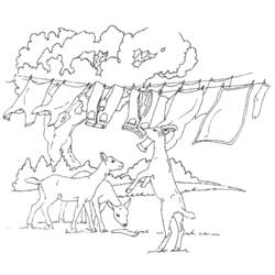 Dibujo para colorear: Animales de granja (Animales) #21627 - Dibujos para Colorear e Imprimir Gratis