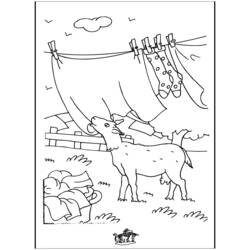Dibujo para colorear: Animales de granja (Animales) #21650 - Dibujos para Colorear e Imprimir Gratis
