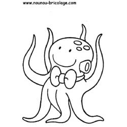 Dibujo para colorear: Animales marinos (Animales) #22046 - Dibujos para Colorear e Imprimir Gratis