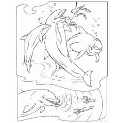 Dibujo para colorear: Animales marinos (Animales) #22063 - Dibujos para Colorear e Imprimir Gratis