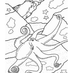 Dibujo para colorear: Animales marinos (Animales) #22105 - Dibujos para Colorear e Imprimir Gratis