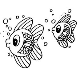 Dibujo para colorear: Animales marinos (Animales) #22190 - Dibujos para Colorear e Imprimir Gratis