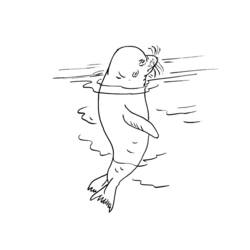 Dibujo para colorear: Animales marinos (Animales) #22258 - Dibujos para Colorear e Imprimir Gratis