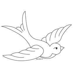 Dibujo para colorear: Aves (Animales) #11998 - Dibujos para Colorear e Imprimir Gratis