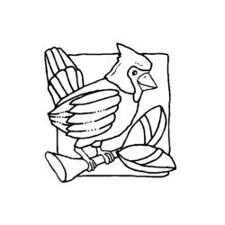 Dibujo para colorear: Aves (Animales) #12045 - Dibujos para Colorear e Imprimir Gratis