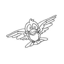 Dibujo para colorear: Aves (Animales) #12096 - Dibujos para Colorear e Imprimir Gratis