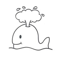 Dibujo para colorear: Ballena (Animales) #184676 - Dibujos para Colorear e Imprimir Gratis