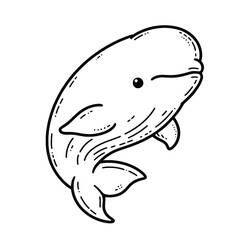 Dibujo Beluga (Animales) #210345 para imprimir y colorear