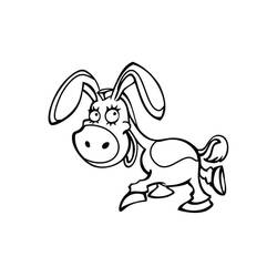 Dibujo Burro (Animales) #197842 para imprimir y colorear