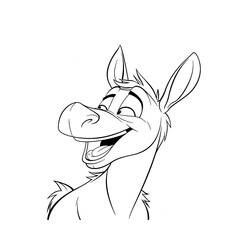 Dibujo Burro (Animales) #197850 para imprimir y colorear