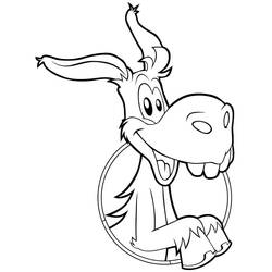 Dibujo Burro (Animales) #197886 para imprimir y colorear