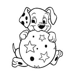 Dibujo para colorear: Cachorro (Animales) #2895 - Dibujos para Colorear e Imprimir Gratis