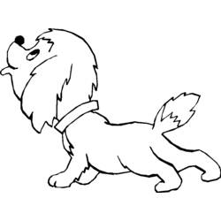 Dibujo para colorear: Cachorro (Animales) #2922 - Dibujos para Colorear e Imprimir Gratis