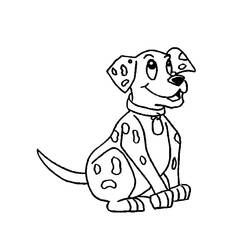 Dibujo para colorear: Cachorro (Animales) #2945 - Dibujos para Colorear e Imprimir Gratis