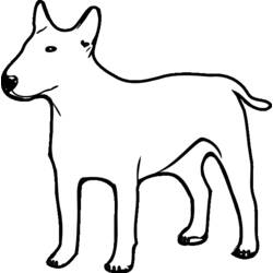 Dibujo para colorear: Cachorro (Animales) #2969 - Dibujos para Colorear e Imprimir Gratis