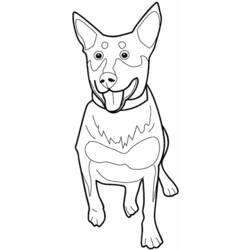 Dibujo para colorear: Cachorro (Animales) #2974 - Dibujos para Colorear e Imprimir Gratis