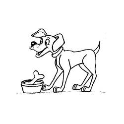 Dibujo para colorear: Cachorro (Animales) #2977 - Dibujos para Colorear e Imprimir Gratis