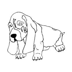 Dibujo para colorear: Cachorro (Animales) #2989 - Dibujos para Colorear e Imprimir Gratis