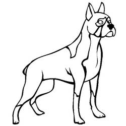 Dibujo para colorear: Cachorro (Animales) #2996 - Dibujos para Colorear e Imprimir Gratis