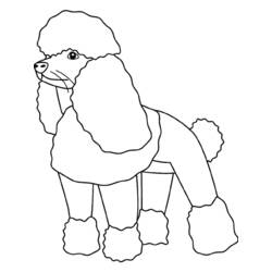 Dibujo para colorear: Cachorro (Animales) #3021 - Dibujos para Colorear e Imprimir Gratis