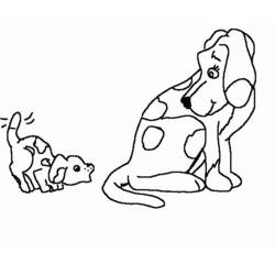 Dibujo para colorear: Cachorro (Animales) #3053 - Dibujos para Colorear e Imprimir Gratis