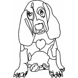 Dibujo para colorear: Cachorro (Animales) #3064 - Dibujos para Colorear e Imprimir Gratis