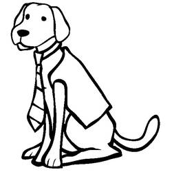 Dibujo para colorear: Cachorro (Animales) #3079 - Dibujos para Colorear e Imprimir Gratis