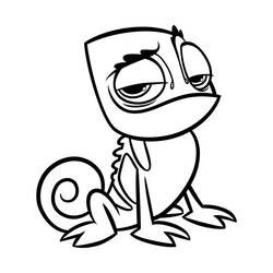 Dibujo para colorear: Camaleón (Animales) #206717 - Dibujos para Colorear e Imprimir Gratis