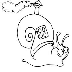 Dibujo Caracol (Animales) #177403 para imprimir y colorear