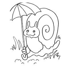 Dibujo Caracol (Animales) #177406 para imprimir y colorear