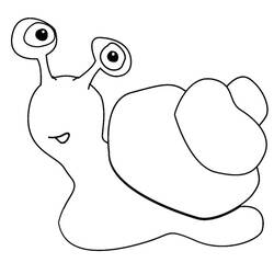 Dibujo Caracol (Animales) #177407 para imprimir y colorear