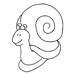 Dibujo Caracol (Animales) #177414 para imprimir y colorear